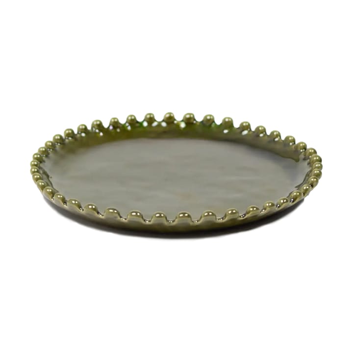 Eden plate Ø23 cm - Green - Olsson & Jensen