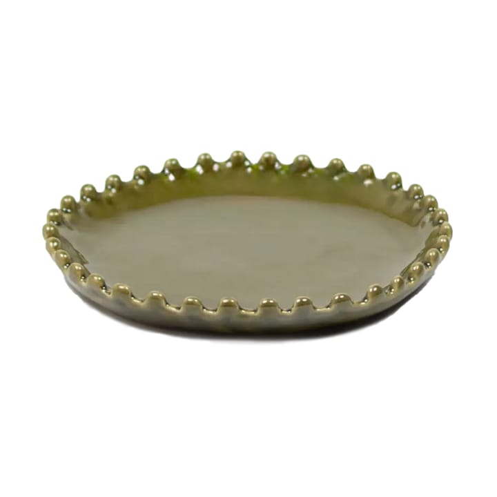 Eden side plate Ø16 cm - Green - Olsson & Jensen