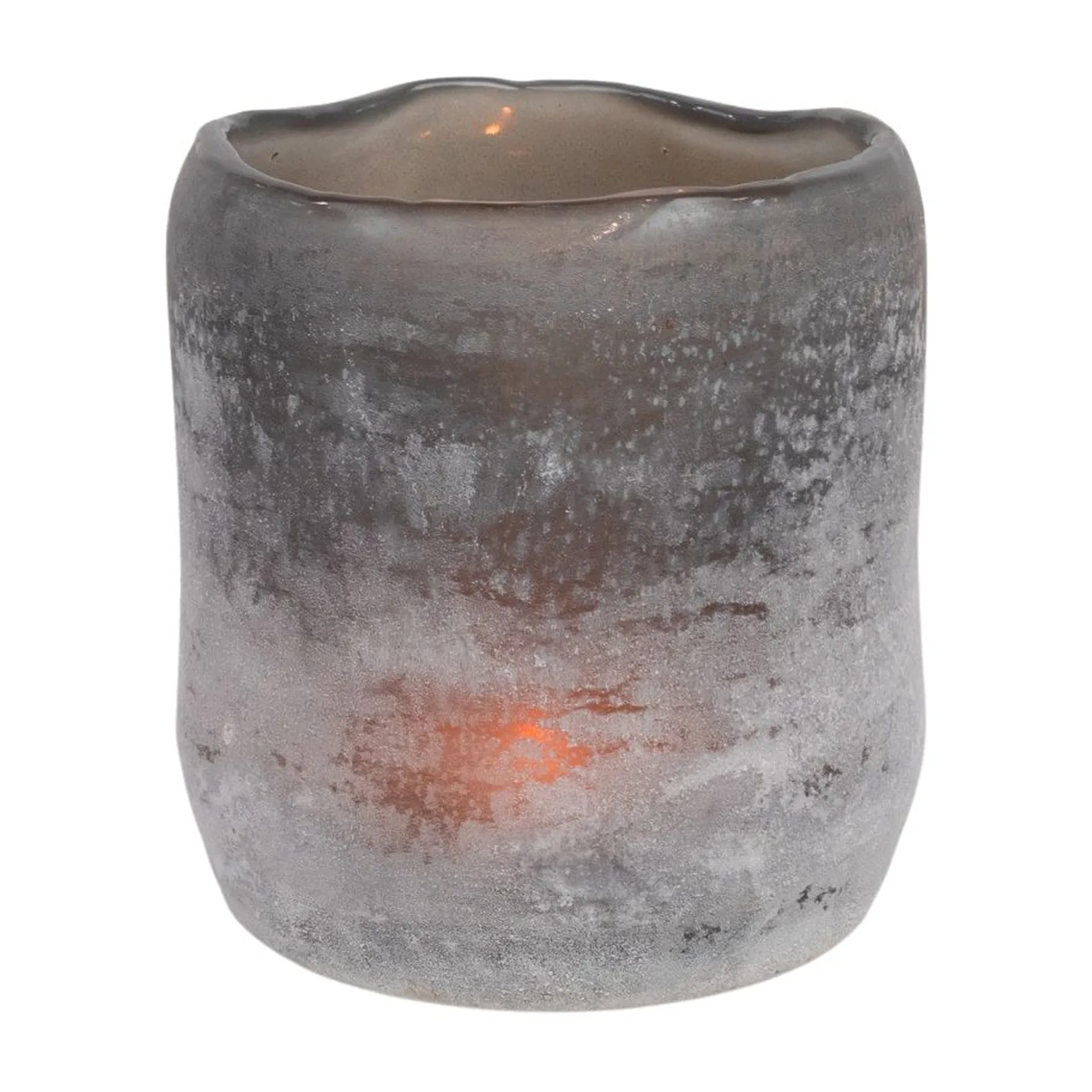 Halde lantern 12 cm, grey Olsson & Jensen