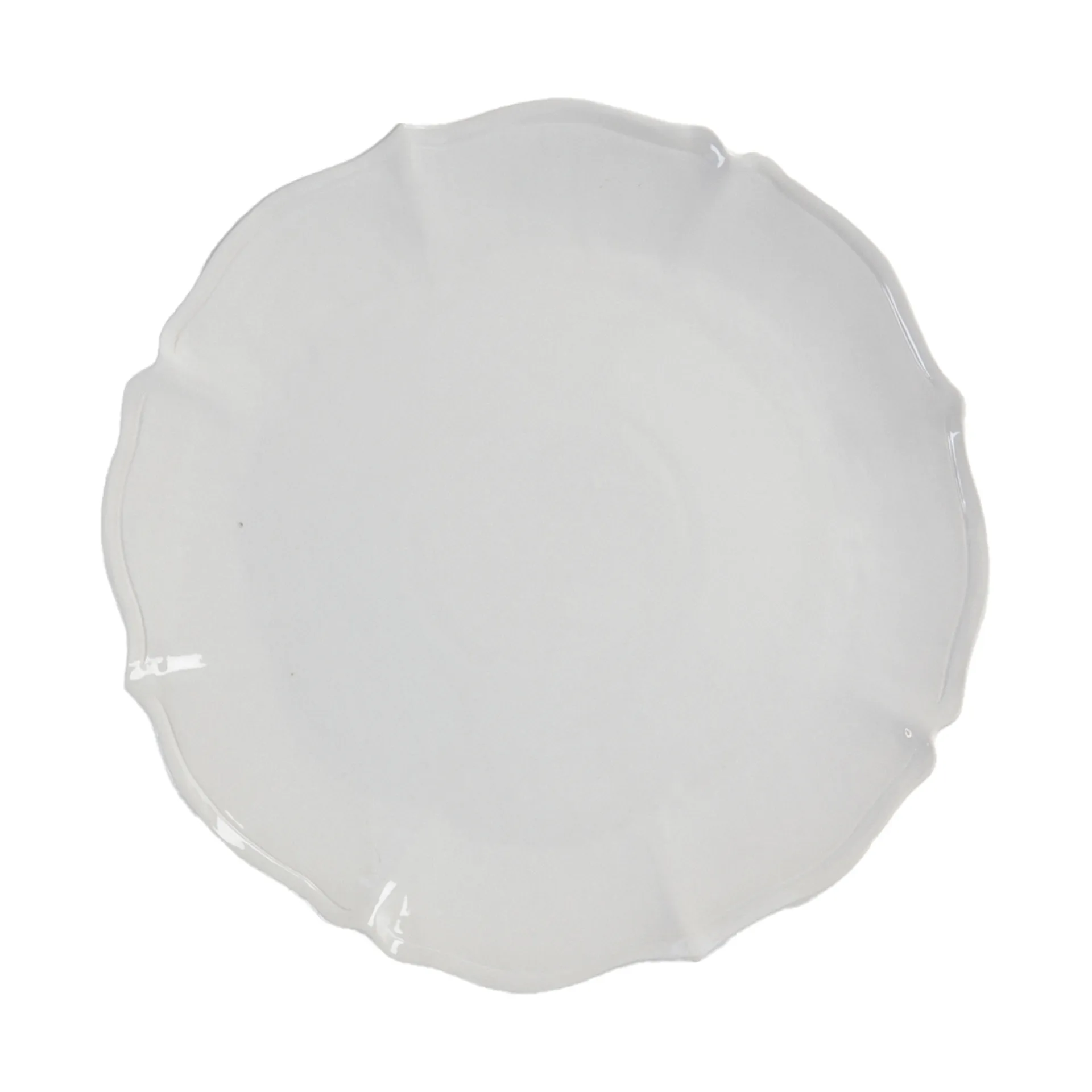 Judith large dinner plate Ø34 cm, White Olsson & Jensen