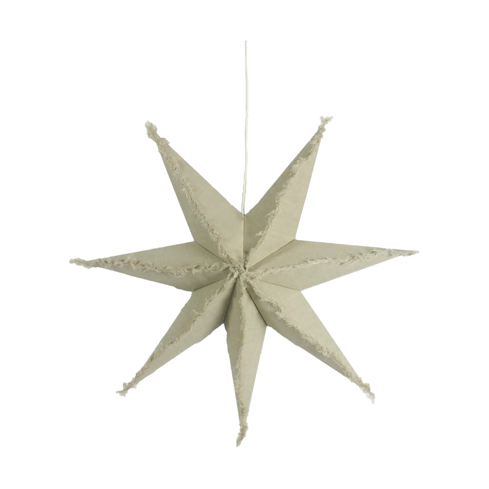 Lino Christmas Star 68 cm, Nature Olsson & Jensen