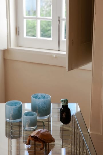 Nilla lantern 8 cm - Light blue - Olsson & Jensen