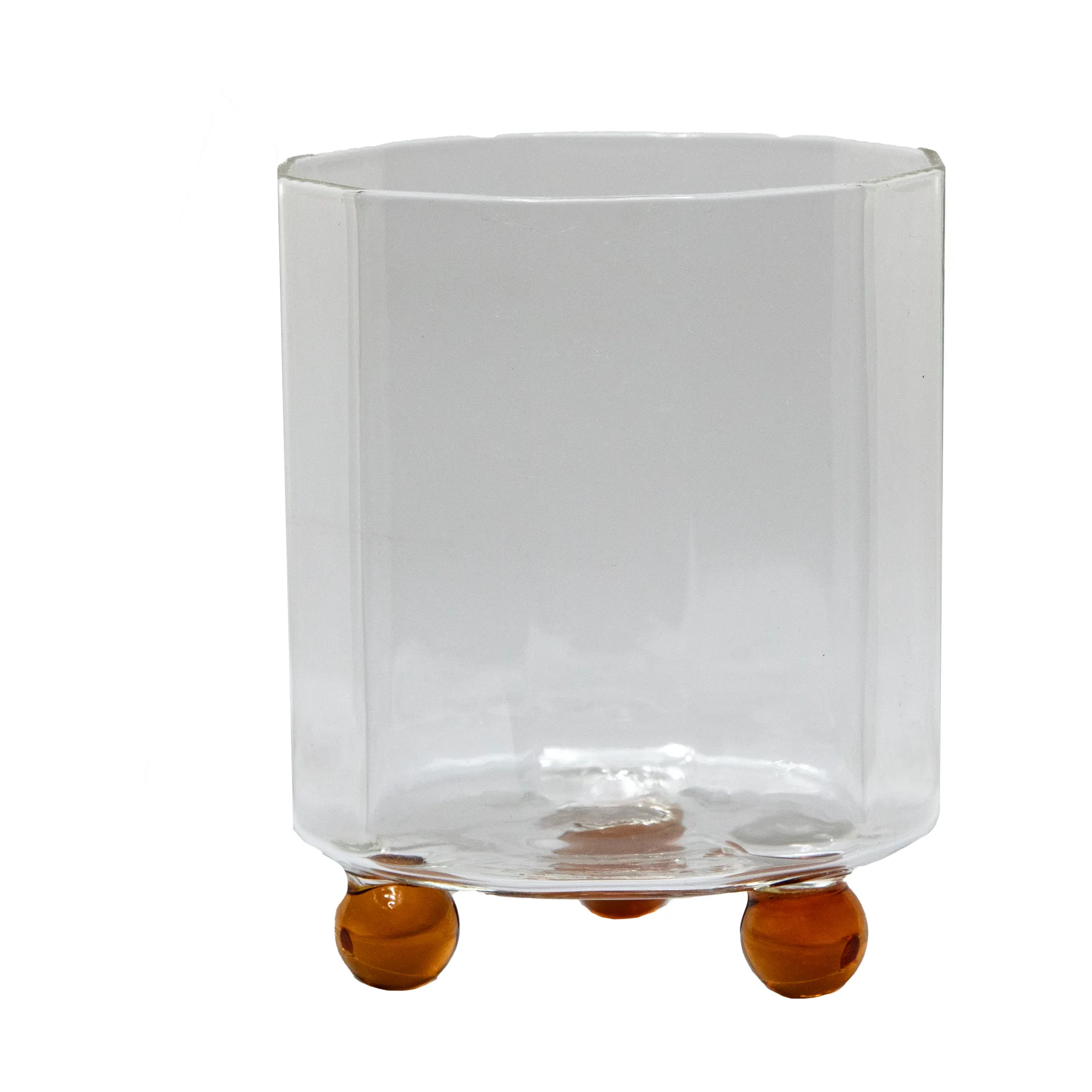 Palermo drinking glass, Dark yellow Olsson & Jensen