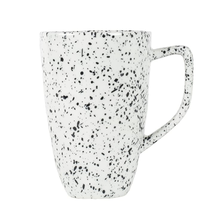 Poppi mug, white-black Olsson & Jensen