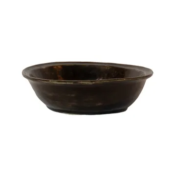 Yuki soup-/pasta-plate - brown-black - Olsson & Jensen