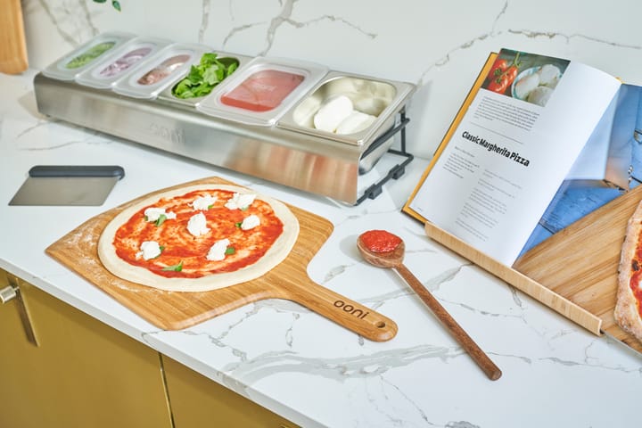 Ooni pizza topping station, Stainless steel Ooni