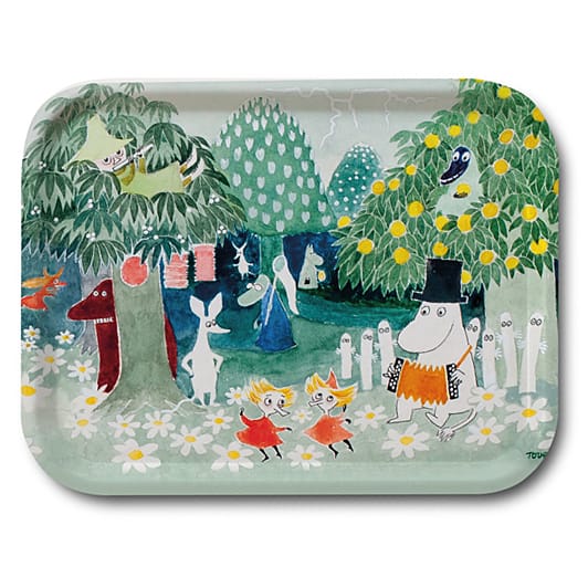 Finn Family Moomintroll tray, 27x20 cm Opto Design
