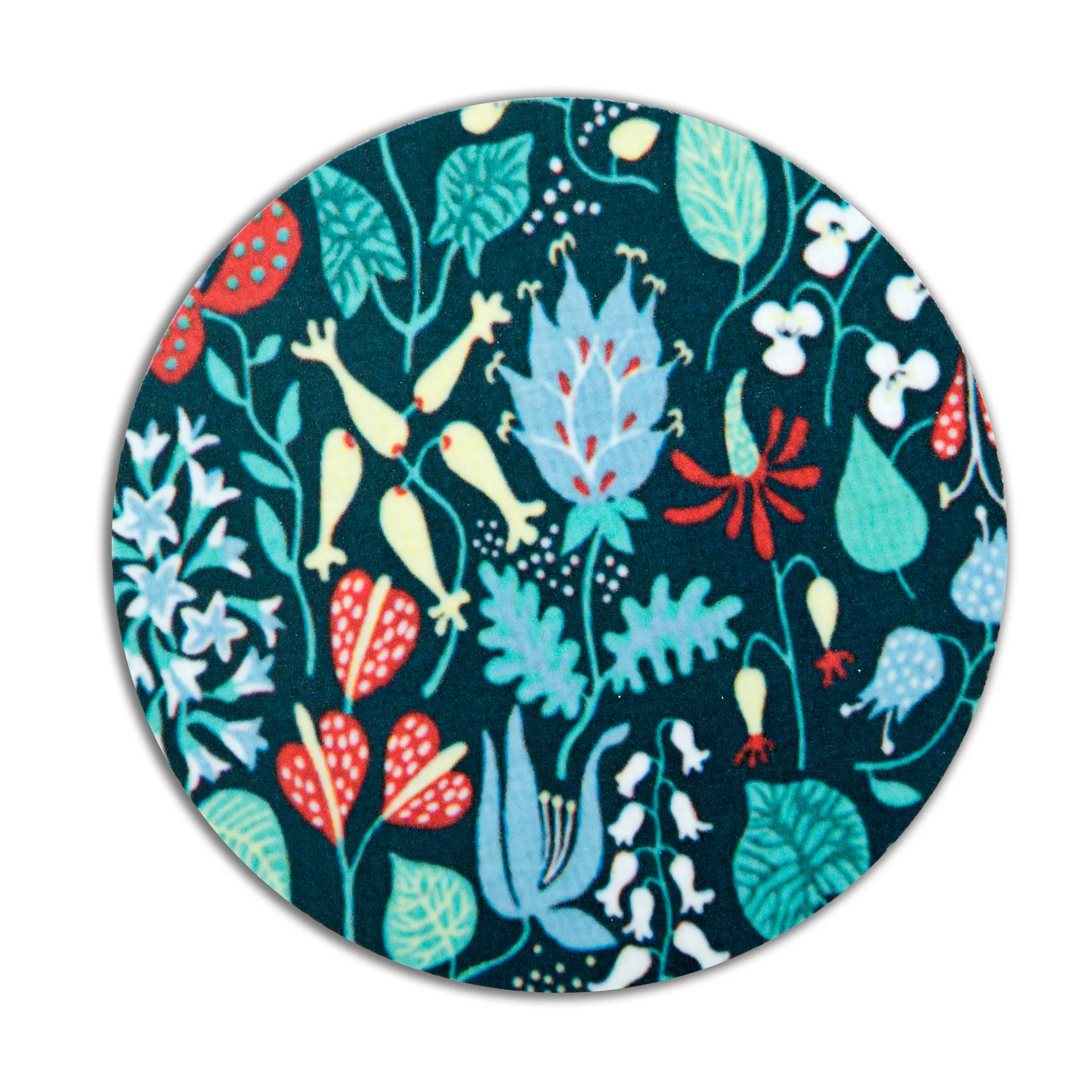 Herbarium blue trivet, Ø 21 cm Opto Design