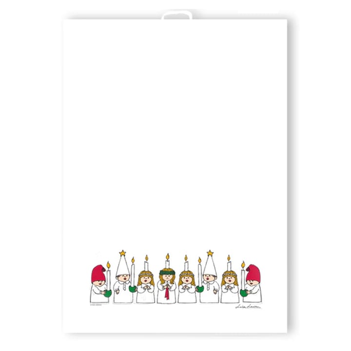 Lucia kitchen towel 50x70 cm - White - Opto Design