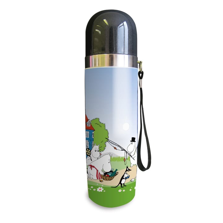 Moomin Holiday-Summer  thermal flask 0.5 l, Green Opto Design