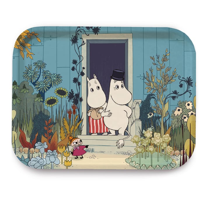 Moomin Riviera Doorstep tray, Blue-multi Opto Design