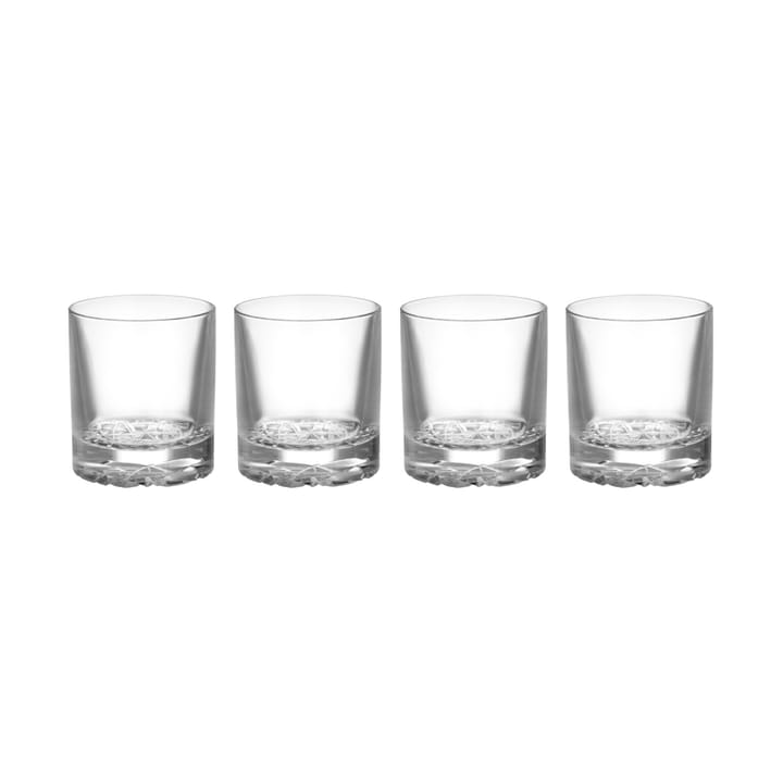 Carat old fashioned glass 21 cl 4-pack, Clear Orrefors