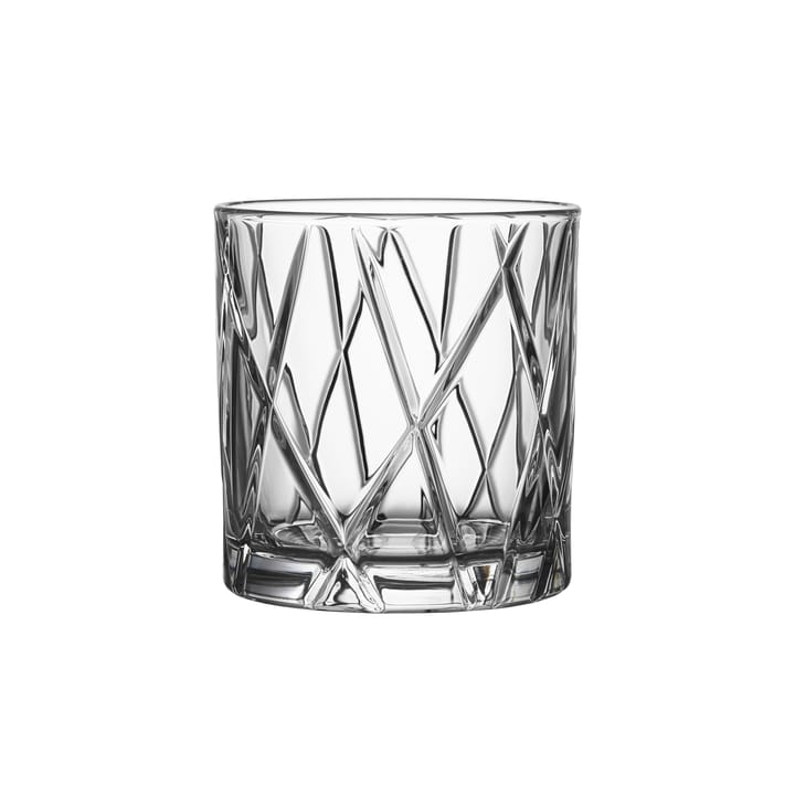 City Double Old Fashioned glas 4-pack, 34 cl Orrefors