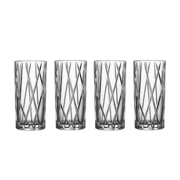 City High Ball glass 4-pack - 35 cl - Orrefors