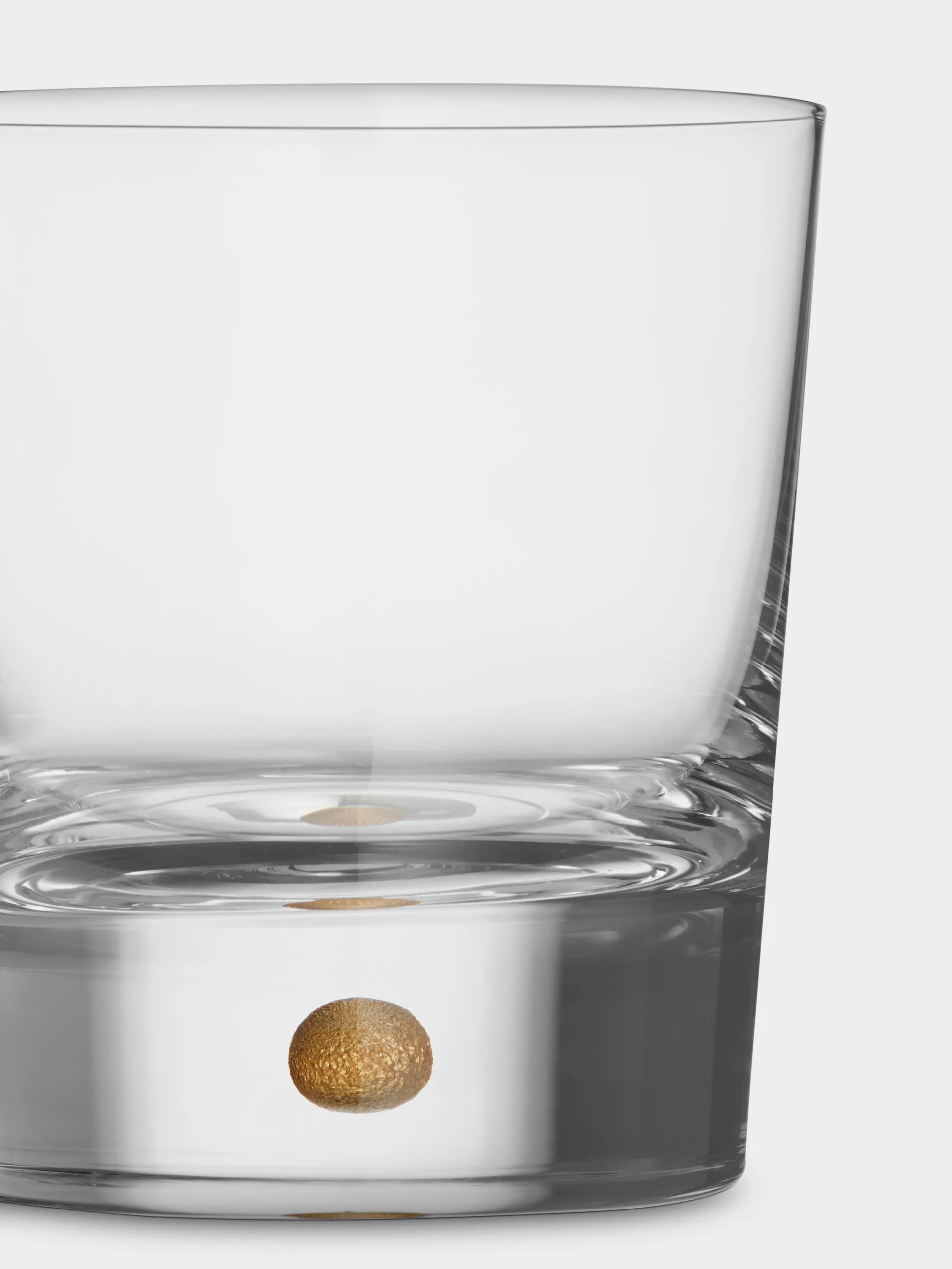 Intermezzo double old fashioned 40 cl 2-pack, Gold Orrefors