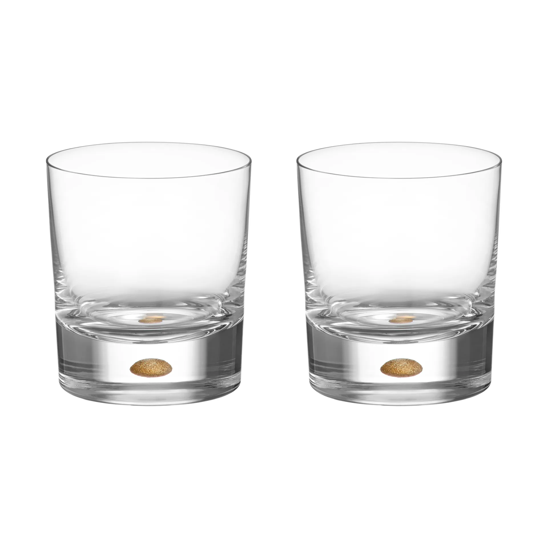 Intermezzo old fashioned 25 cl 2-pack, Gold Orrefors