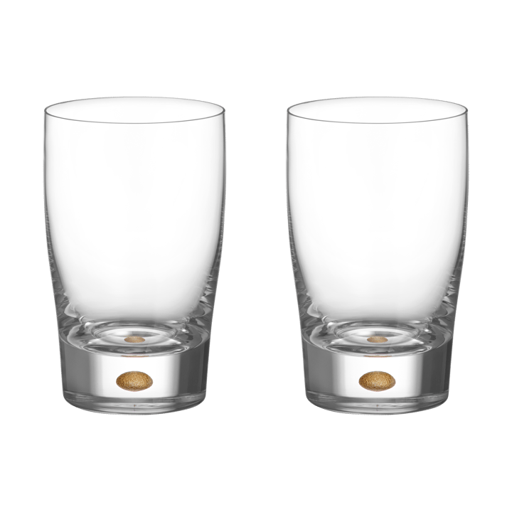 Intermezzo tumbler 25 cl 2-pack - Gold - Orrefors