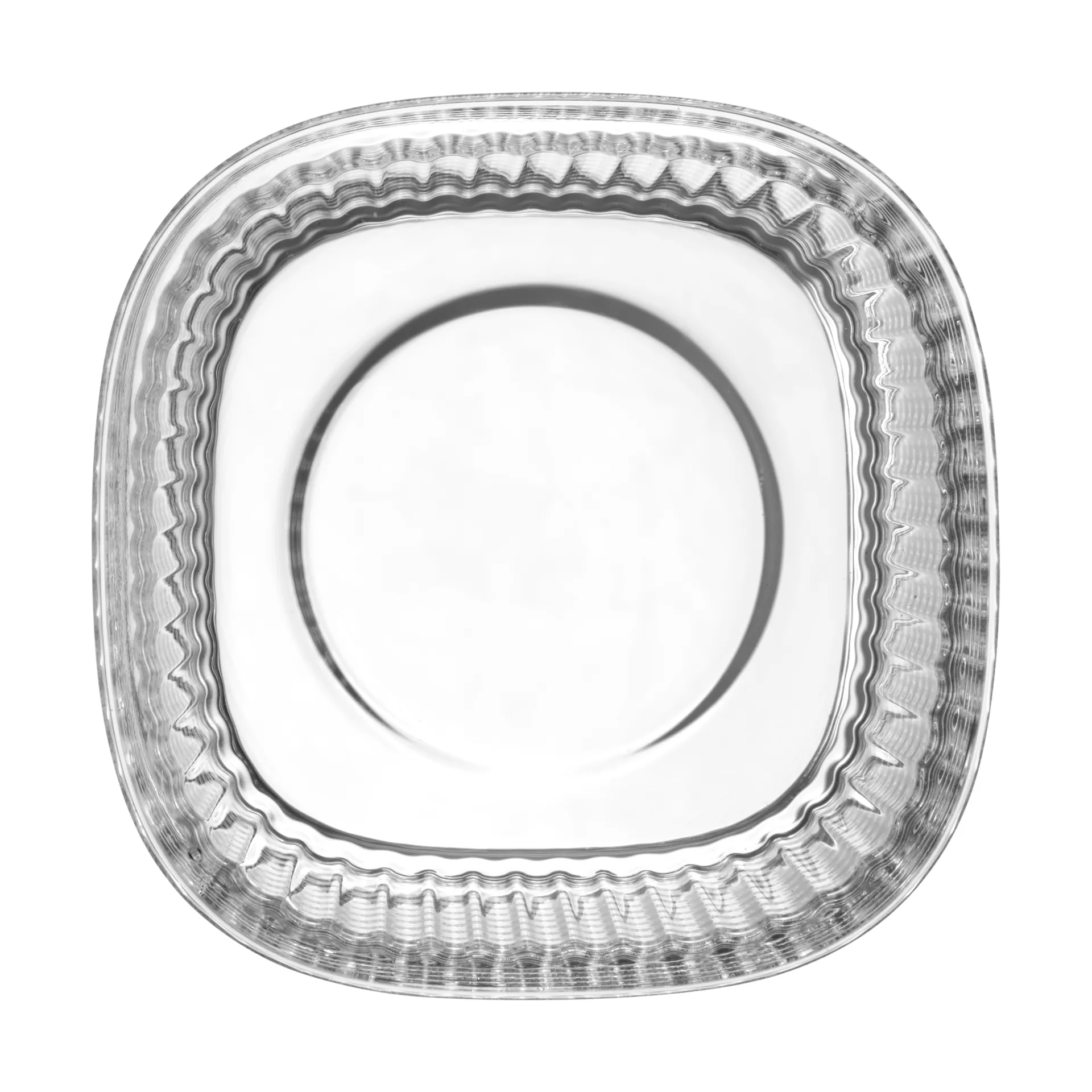Magica candle holder super circle 5 cm, Clear Orrefors