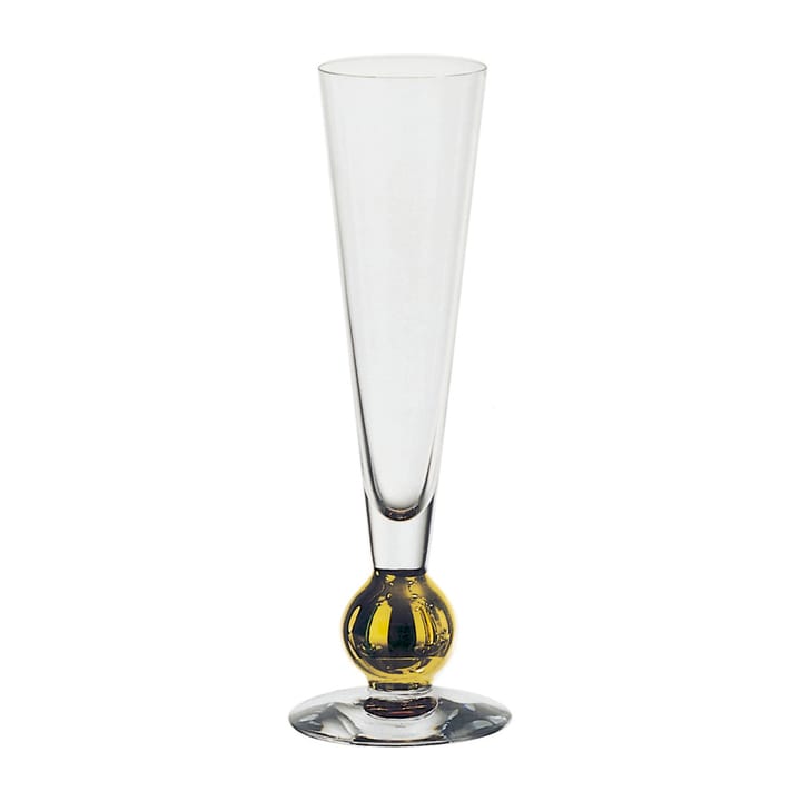 Nobel champagne glass 18 cl, Clear-gold Orrefors