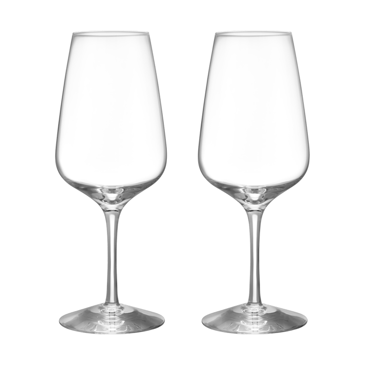 Pulse wine glass 38 cl 2-pack, Clear Orrefors