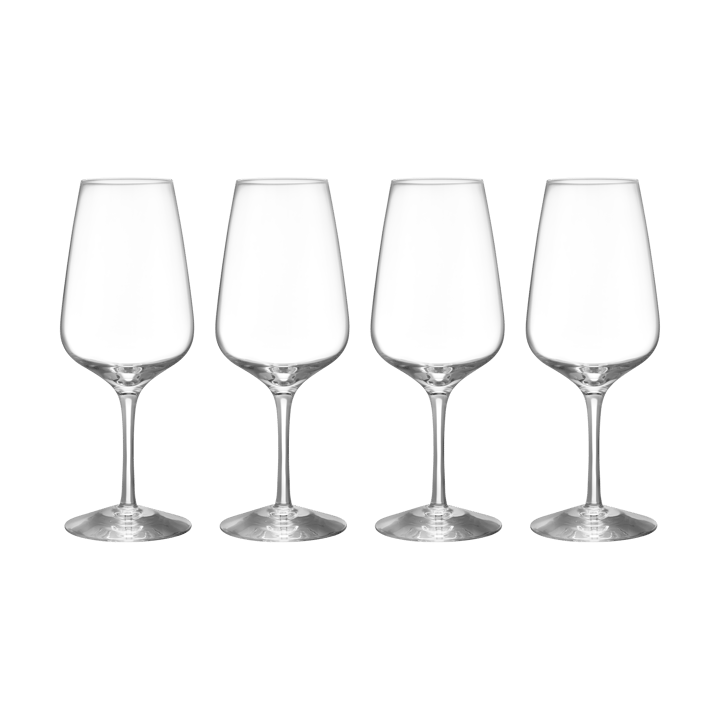Pulse wine glass 38 cl 4-pack, Clear Orrefors