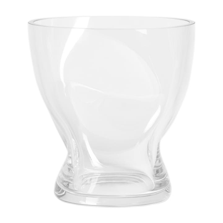 Squeeze tulip vase 18 cm, Clear Orrefors