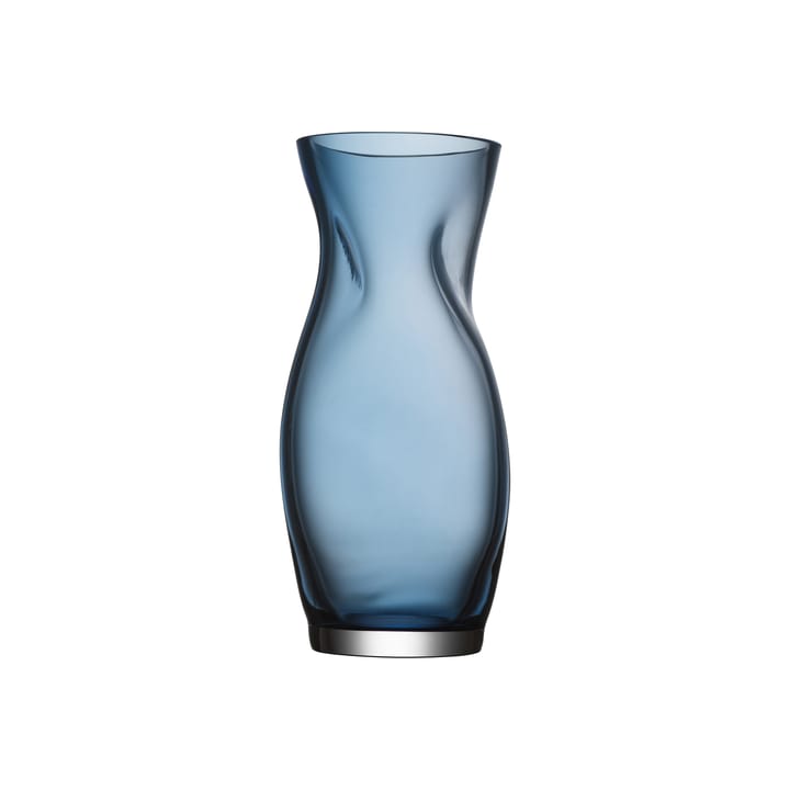 Squeeze vase 23 cm, blue Orrefors