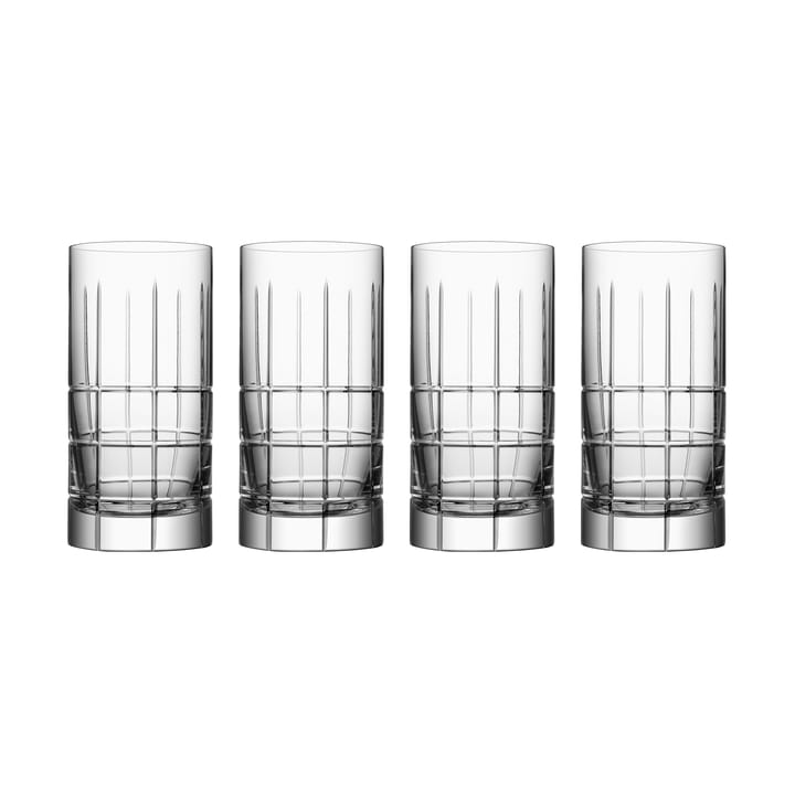 Street highball glass 45 cl 4-pack, Clear Orrefors