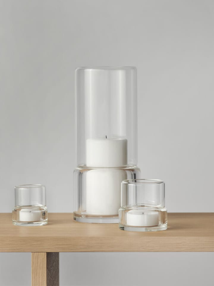 Tou candleholder 70 mm, Clear Orrefors