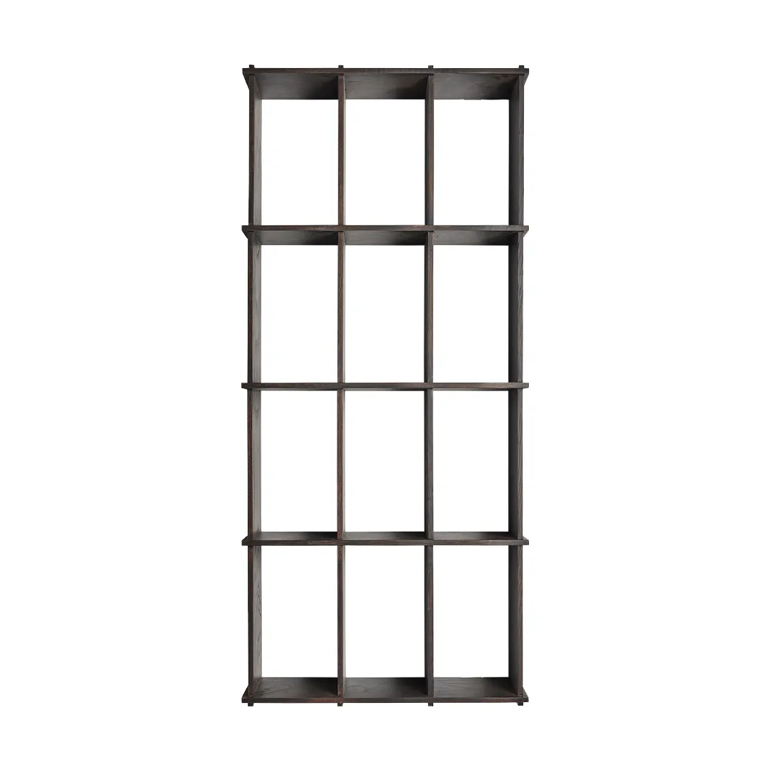 Grid shelf large 15x58 cm, Dark OYOY