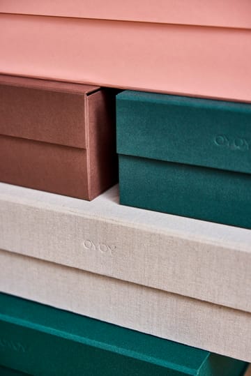 Hako storage box A4 - Coral - OYOY