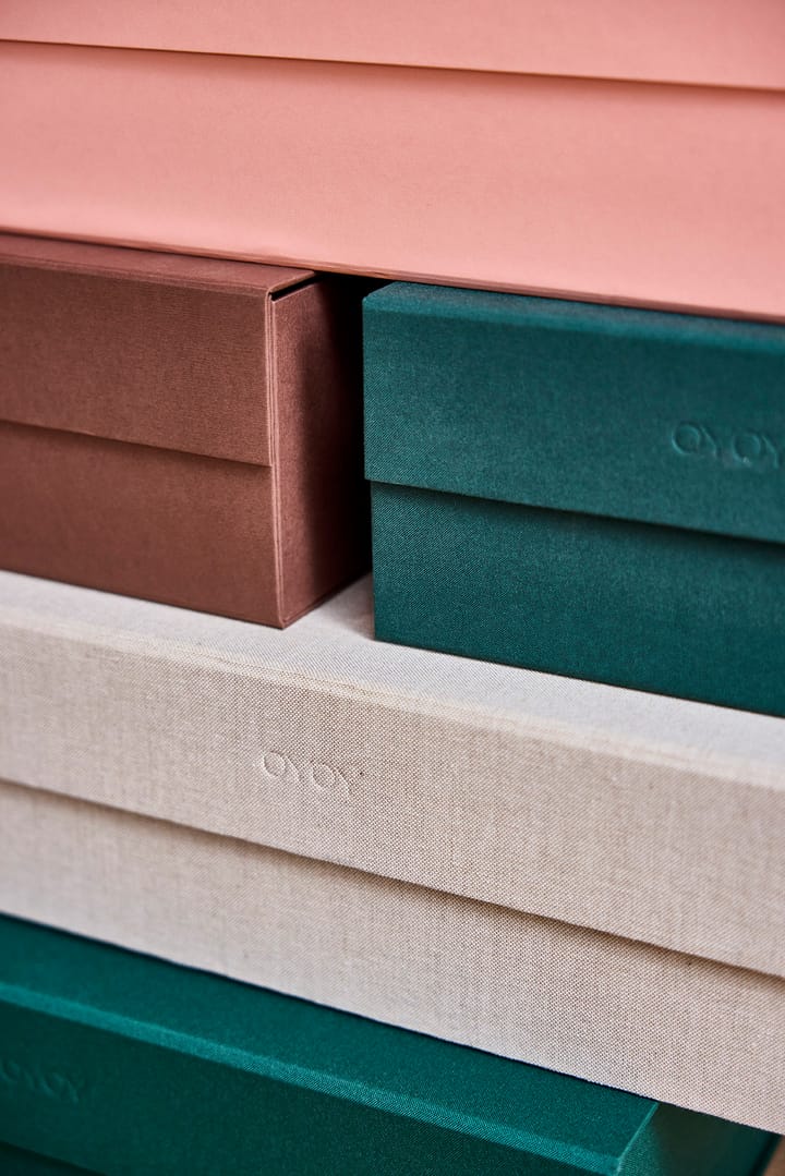 Hako storage box A4, Coral OYOY