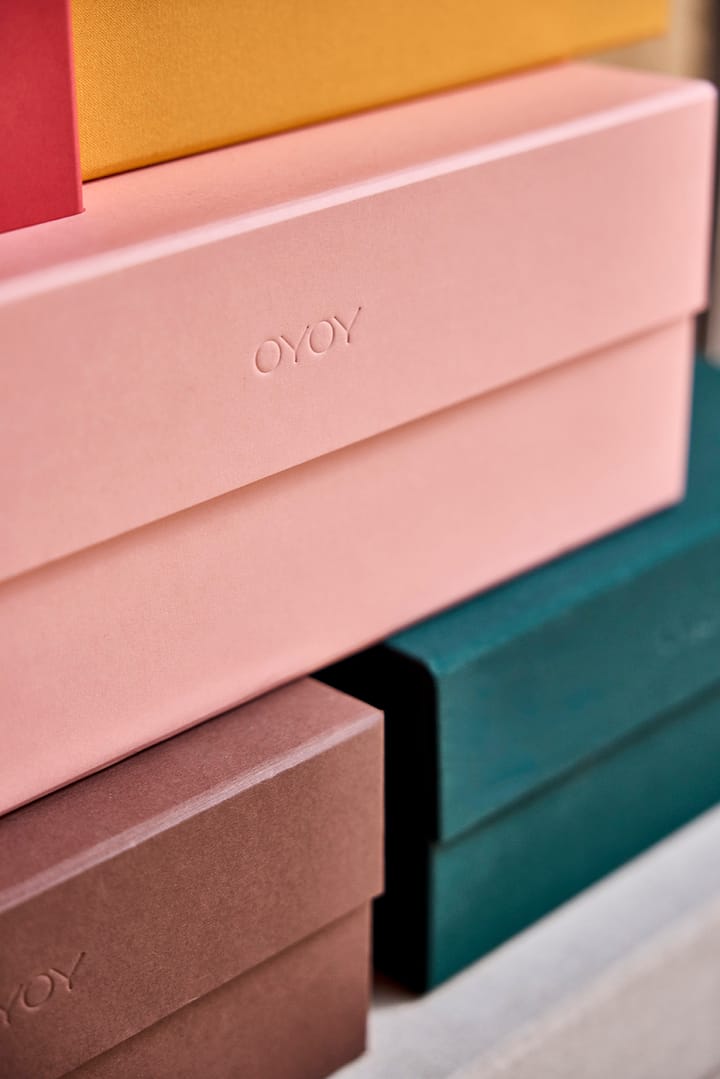 Hako storage box A4, Coral OYOY