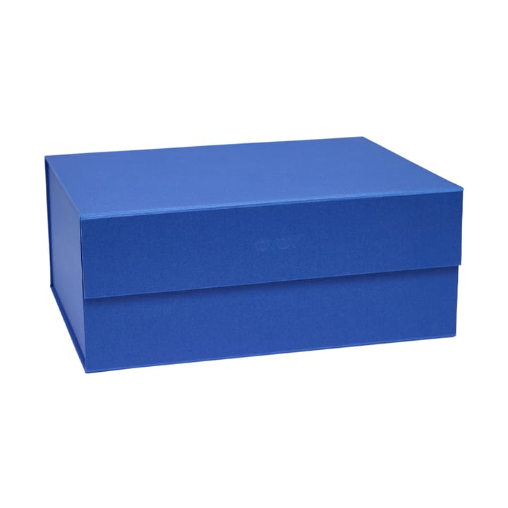 Hako storage box A4 - Optic Blue - OYOY