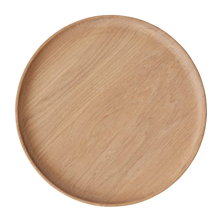 Inka wooden tray round Ø30 cm, Nature OYOY