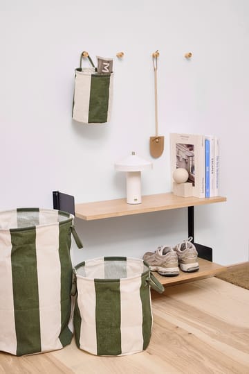 Kara storage basket large 54xØ38 cm - Dark Green - OYOY