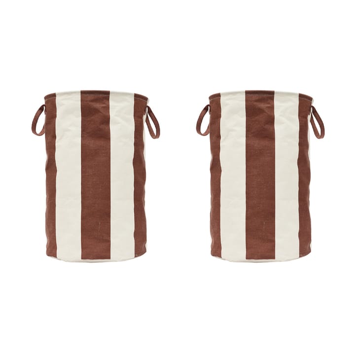 Kara storage basket large 54xØ38 cm - Nutmeg - OYOY
