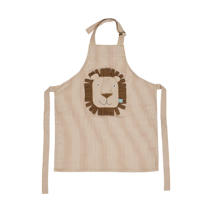 Lion apron 44x56 cm - Caramel - OYOY