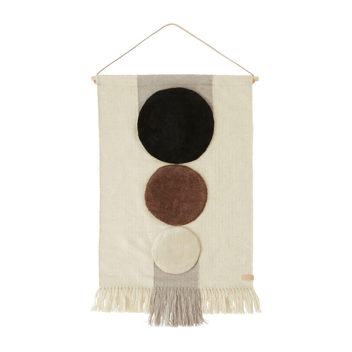 Maru wall decoration 60x103 cm, Brown-Off white OYOY