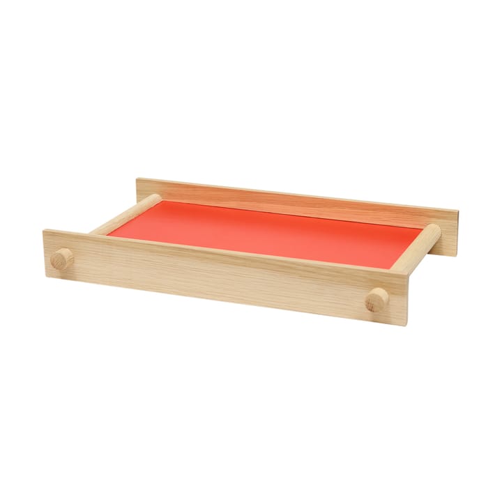Pieni tray small 23.5x36.5 cm - Cherry red - OYOY