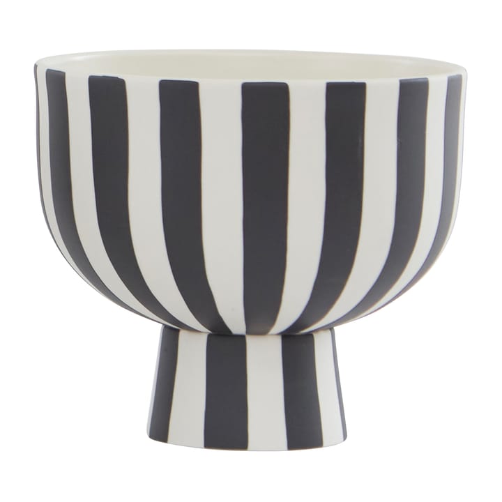 Toppu bowl Ø15 cm, Black-white OYOY