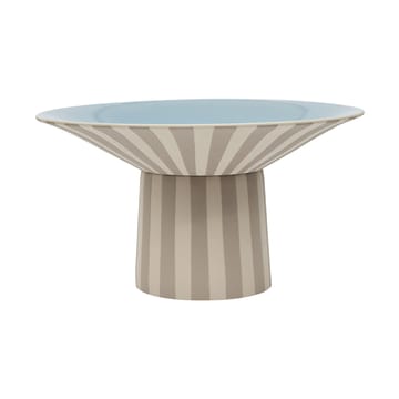 Toppu centerpiece high 17xØ30 cm - Clay-Ice blue - OYOY