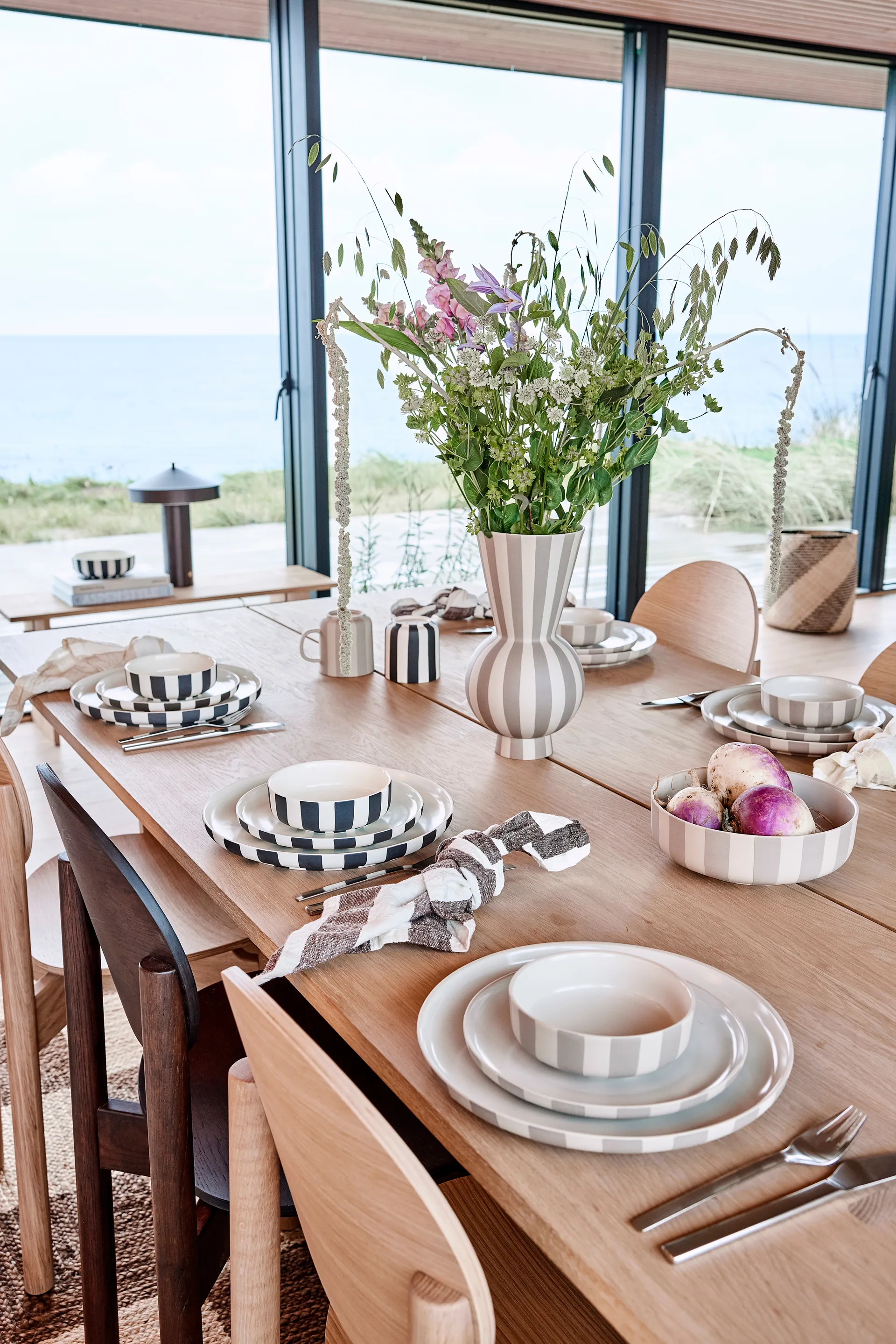 Toppu dinner plate Ø26.5 cm, Clay OYOY