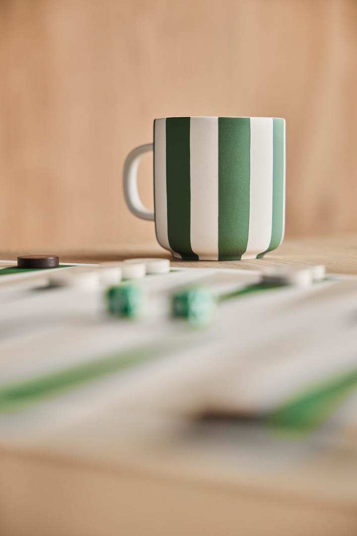 Toppu mug, Offwhite-green OYOY