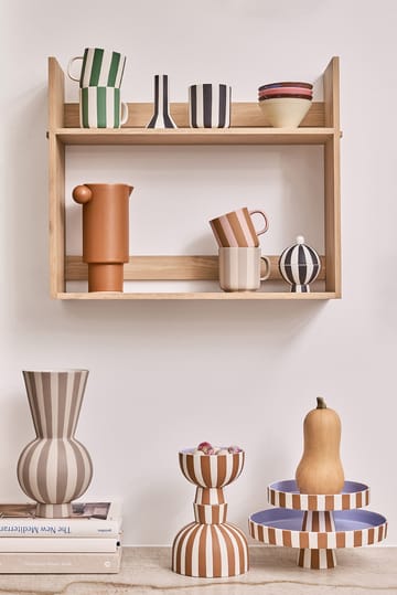 Toppu mug - Offwhite-green - OYOY