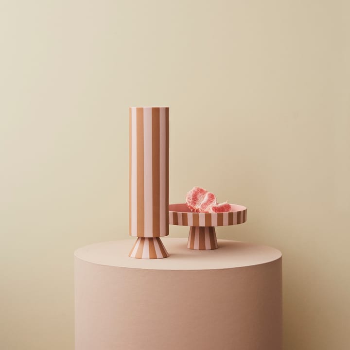 Toppu serving saucer Ø20 cm, Caramel-rose OYOY
