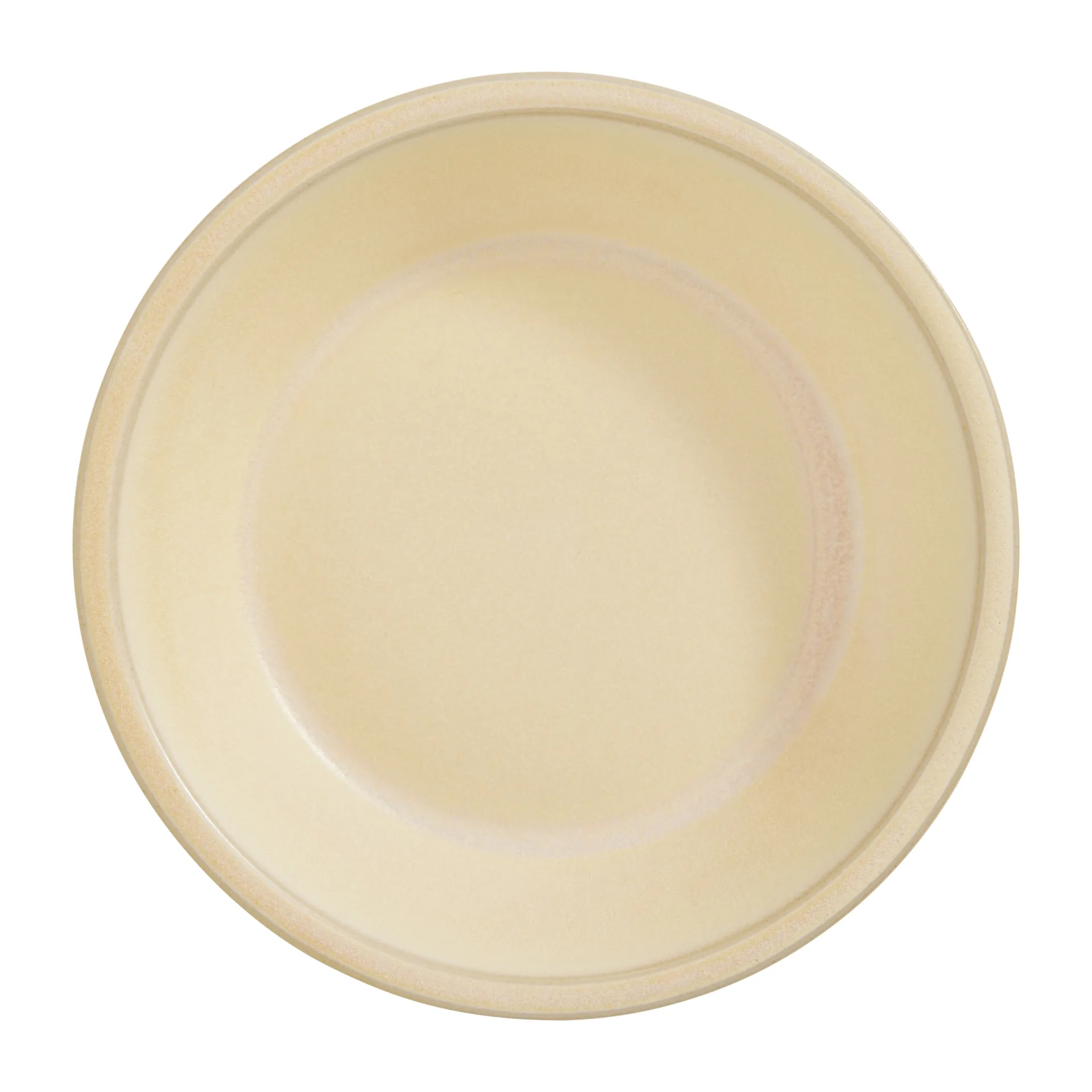 Yuka deep plate Ø19 cm 2-pack, Butter OYOY