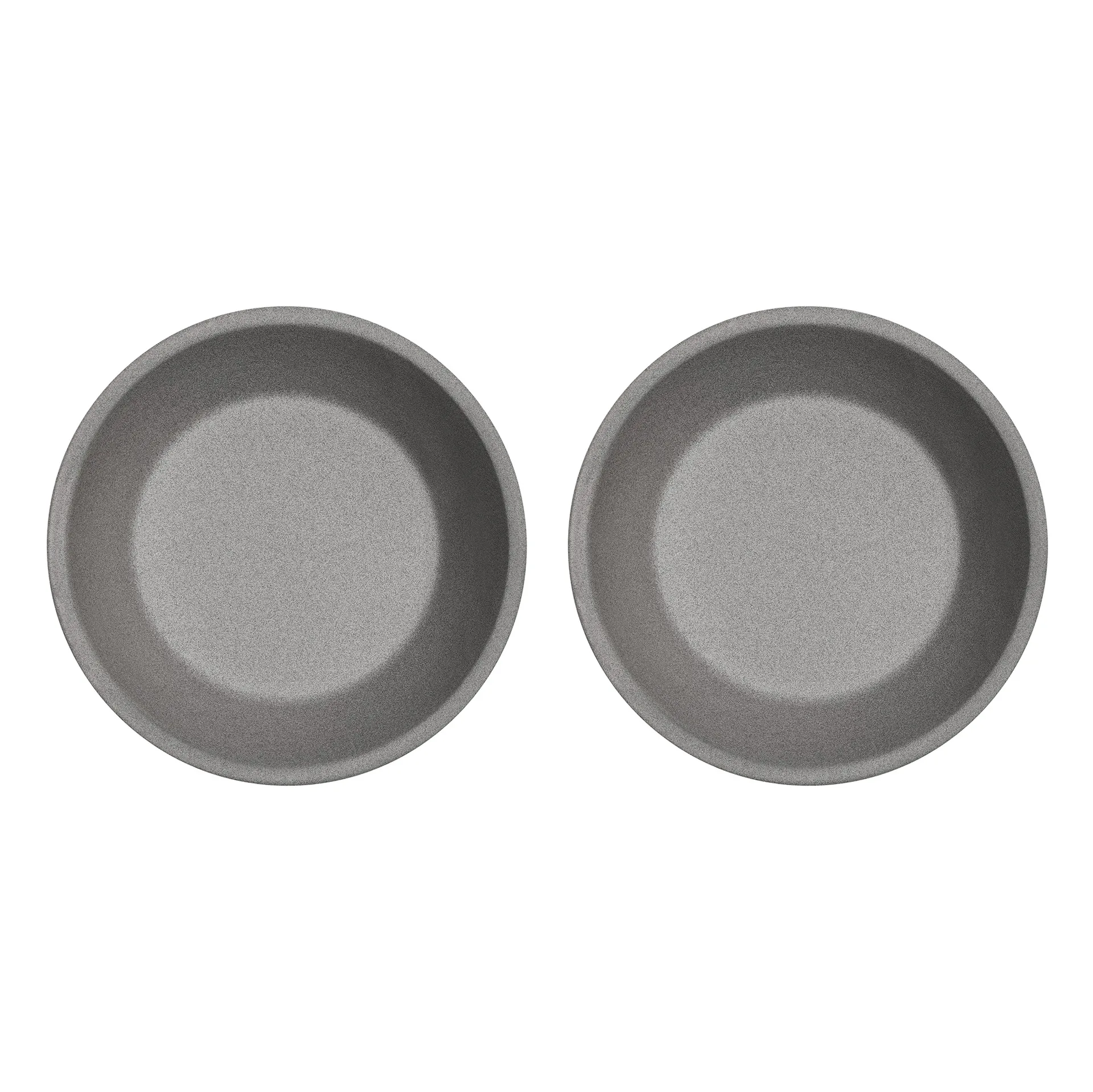 Yuka deep plate Ø19 cm 2-pack, Stone OYOY