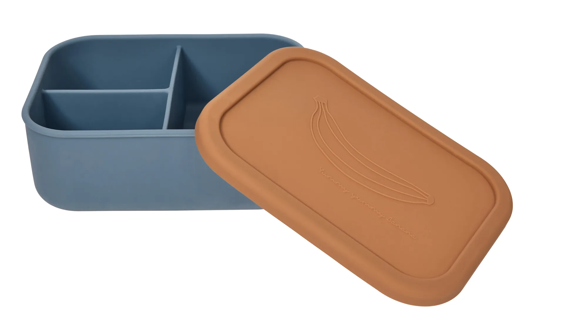 Yummi lunch box large, Fudge-Blue OYOY