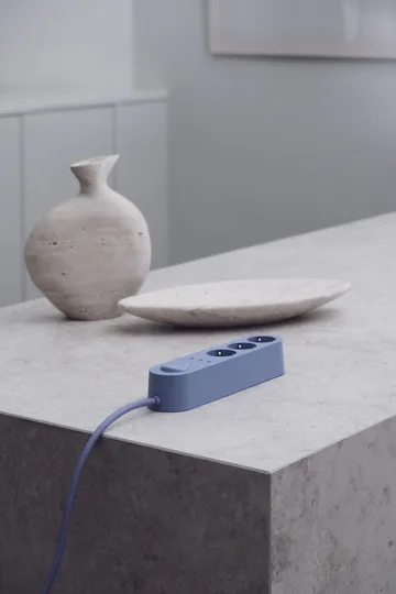 Alma Power Bar power strip - Kattegatt blue - palett3